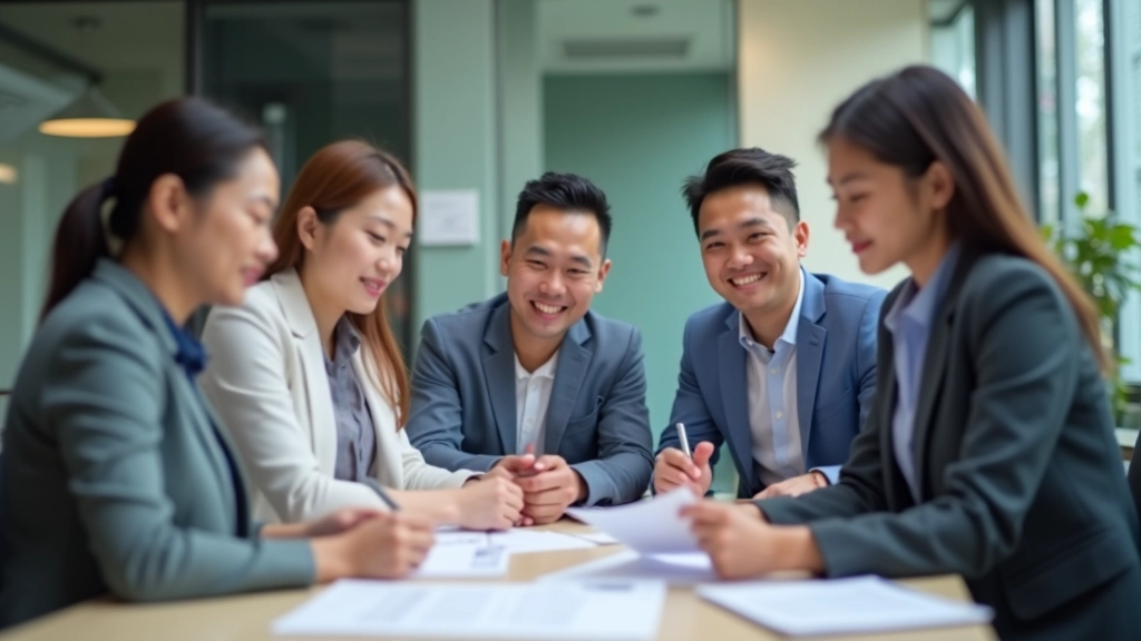 Our team of accounting instructors and staff collaborating together