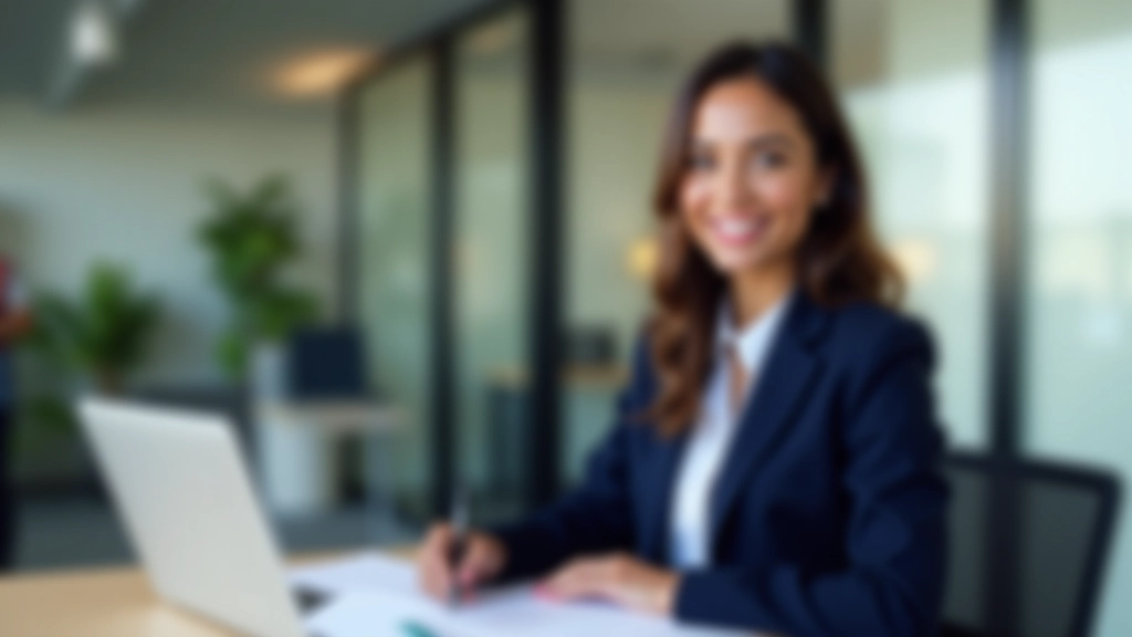 Business owner reviewing asset categories in financial documentation with laptop and calculator